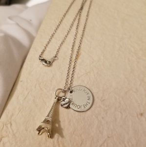NEW Travel Paris Wanderlust Necklace
